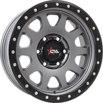 Crusher - Satin Grey w/ Satin Black Lip