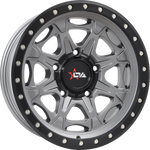 Havok - Satin Grey w/ Satin Black Lip